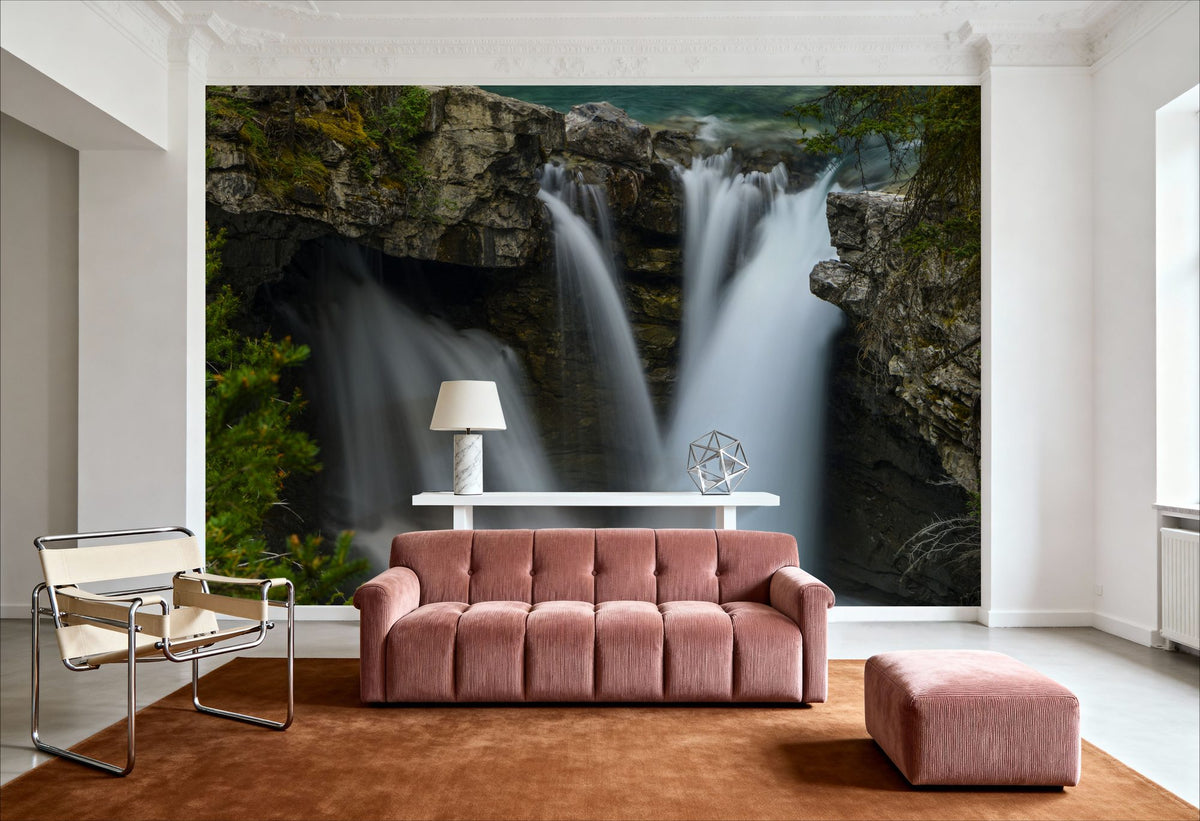Johnston Creek Canyon Mural Wallpaper - room preview 05