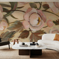 Garden Peonies I Mural Wallpaper - room preview 05