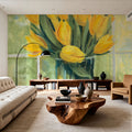 Windowsill Floral II Mural Wallpaper - room preview 05