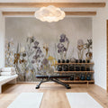 Iris Field Calm Mural Wallpaper - room preview 05