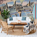 Greetings From Beach Haven Mural Wallpaper - room preview 05