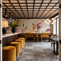 Orchids in the Wind Mural Wallpaper - room preview 05