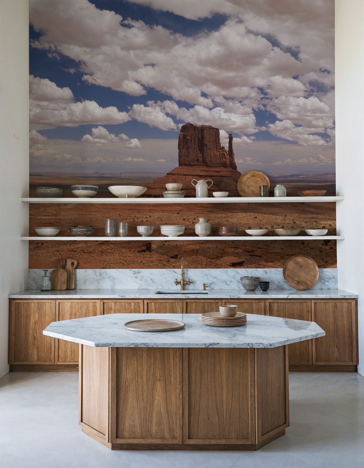 Majestic Monument Valley Mural Wallpaper - room preview 05
