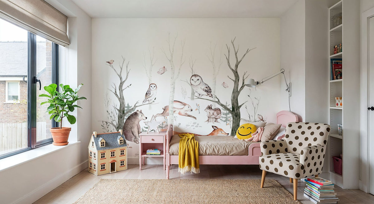 Woodland Crew Mural Wallpaper - room preview 05