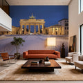 Brandenburger Tor in Winter Mural Wallpaper - room preview 05