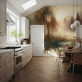 Misty Forest Escape Mural Wallpaper - room preview 05