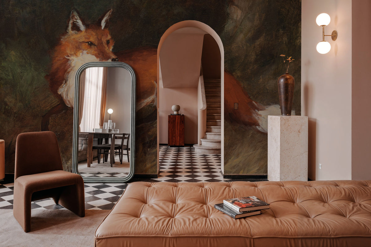 Forest Fox Mural Wallpaper - room preview 05