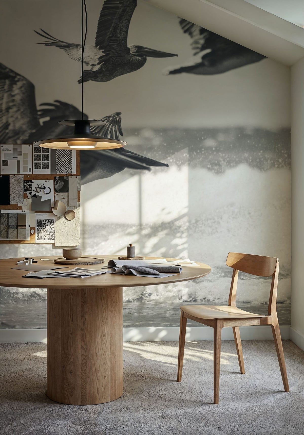 Pelican Beach Mural Wallpaper - room preview 05