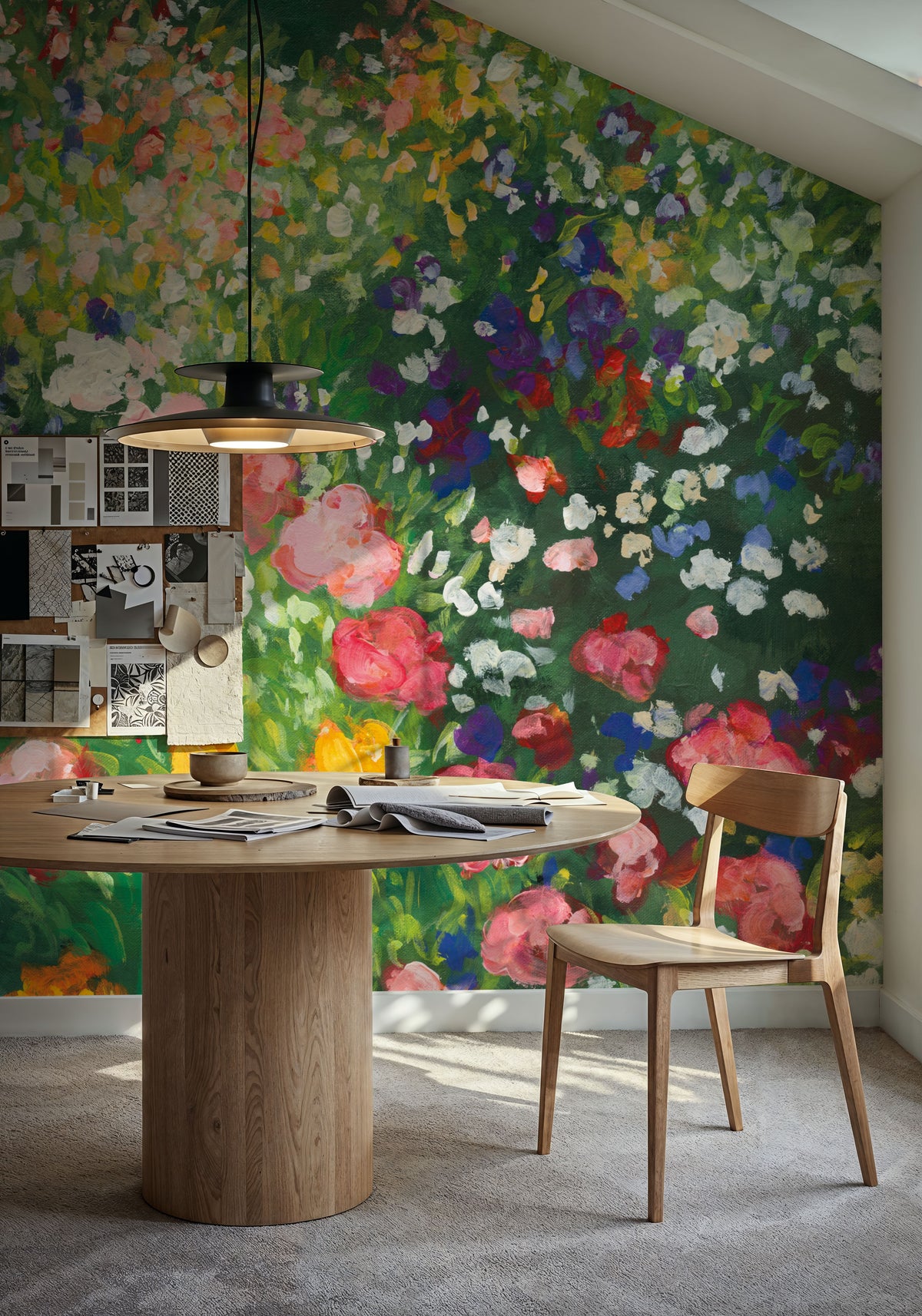 Floral Bounty Mural Wallpaper - room preview 05