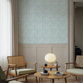 Ocean Dreams Blue Mural Wallpaper - room preview 05
