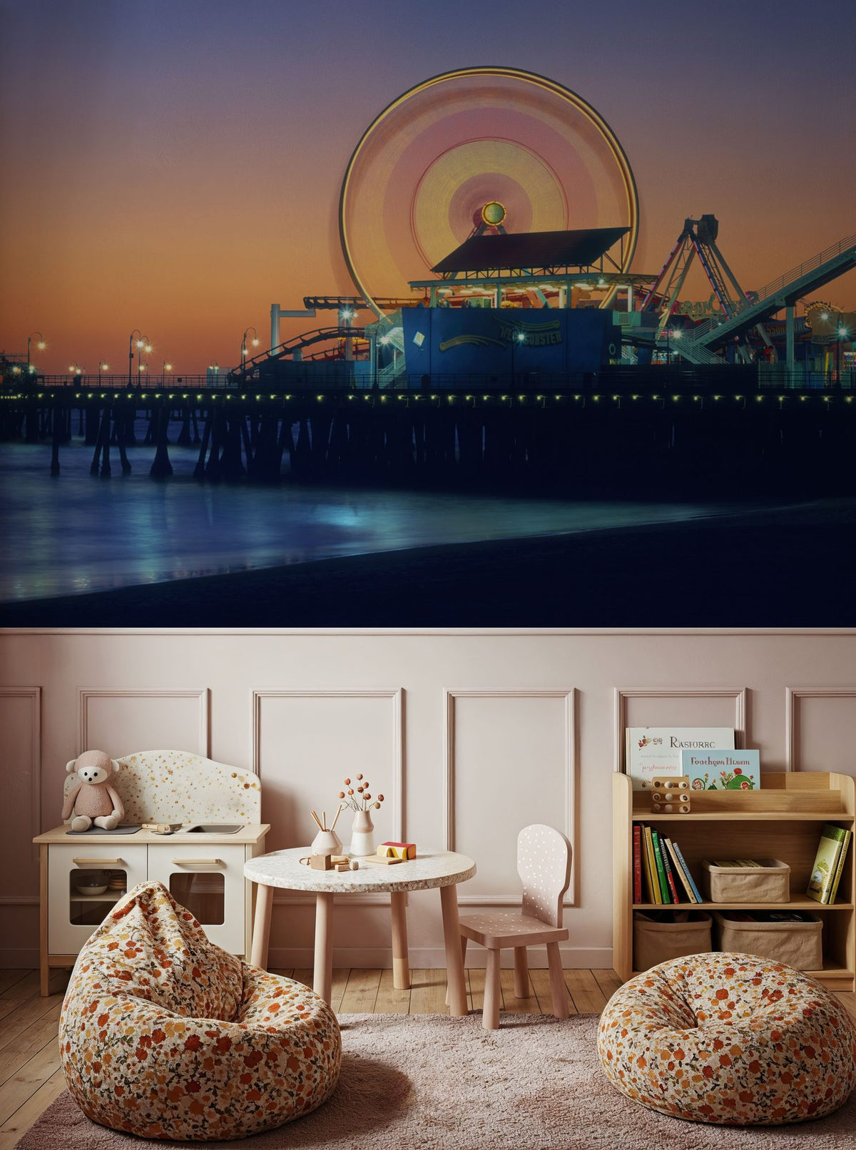 Twilight Carnival Mural Wallpaper - room preview 05