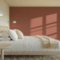 Faux Sand Stucco Finish, Peach Mural Wallpaper - room preview 05