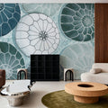 Moroccan Street Poufs Mural Wallpaper - room preview 05