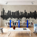 Panama City Skyline Concrete Mural Wallpaper - room preview 05