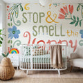 Wild Blooms IV Mural Wallpaper - room preview 05