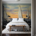 Greetings From the Sea Mural Wallpaper - room preview 05