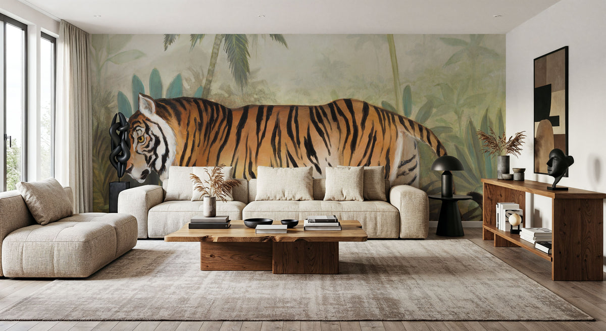 Prowling Mural Wallpaper - room preview 05
