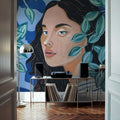 Among the Trees Mural Wallpaper - room preview 05