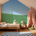 Rolling Horizon Mural Wallpaper - room preview 05