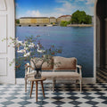 Riverside Swans Mural Wallpaper - room preview 05