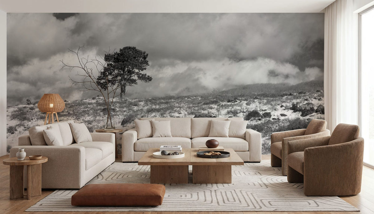 Winter Solitude Mural Wallpaper - room preview 05