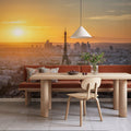 Paris Sunset Mural Wallpaper - room preview 05