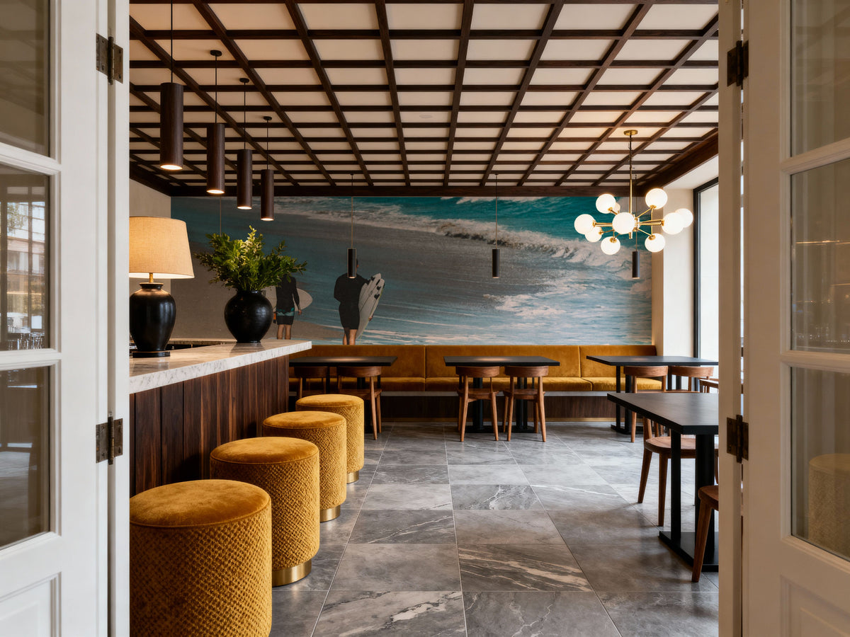 Surf Day Mural Wallpaper - room preview 05