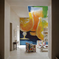 Frosty Orange Cocktails Mural Wallpaper - room preview 05