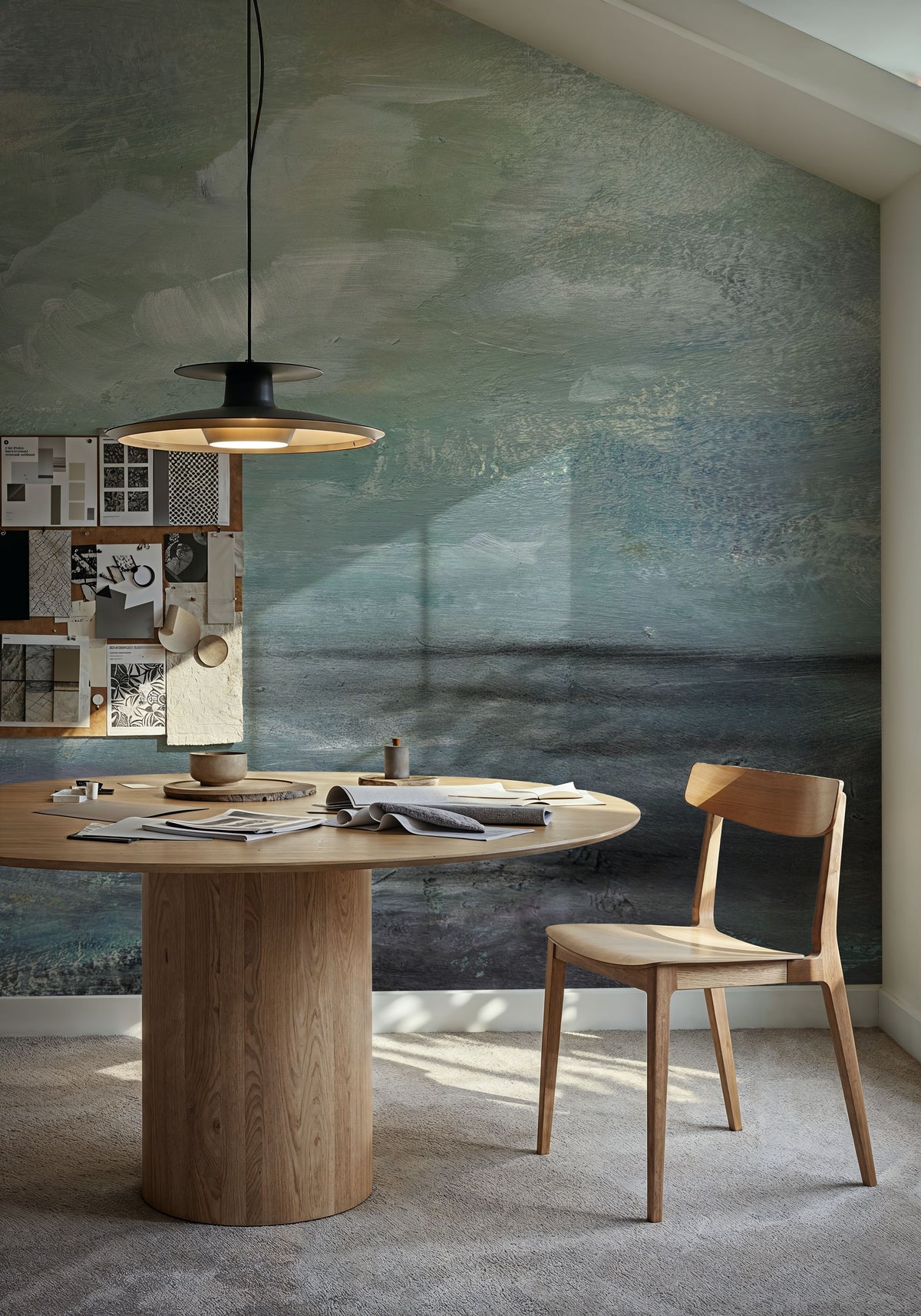 Storm Is Coming Abstract Mural Wallpaper - room preview 05
