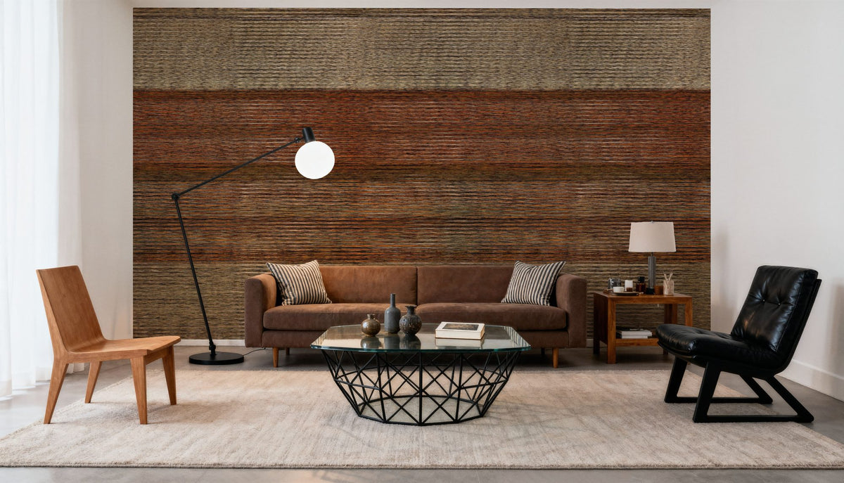 Earthy Horizon Mural Wallpaper - room preview 05