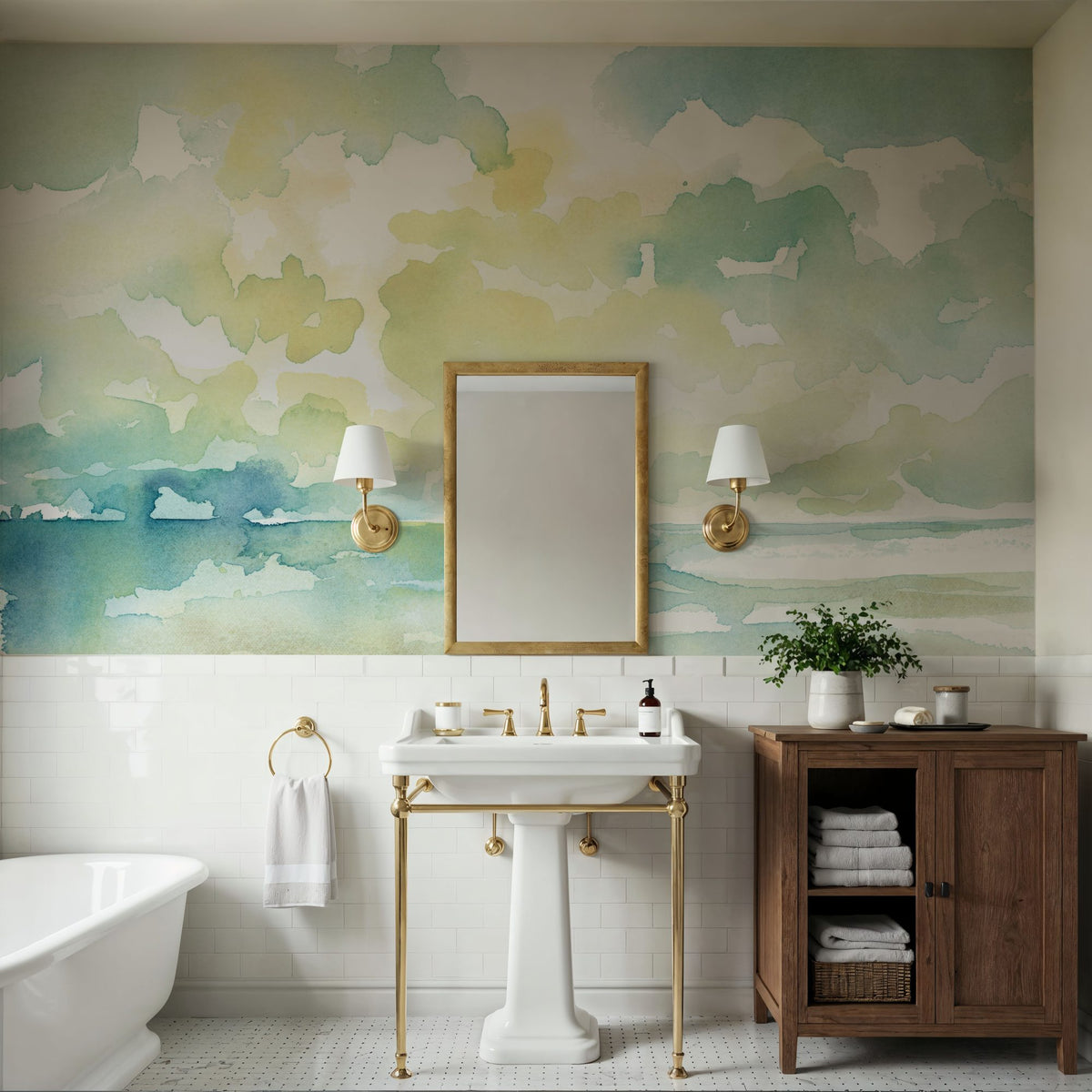 Ocean Dreaming II Mural Wallpaper - room preview 05