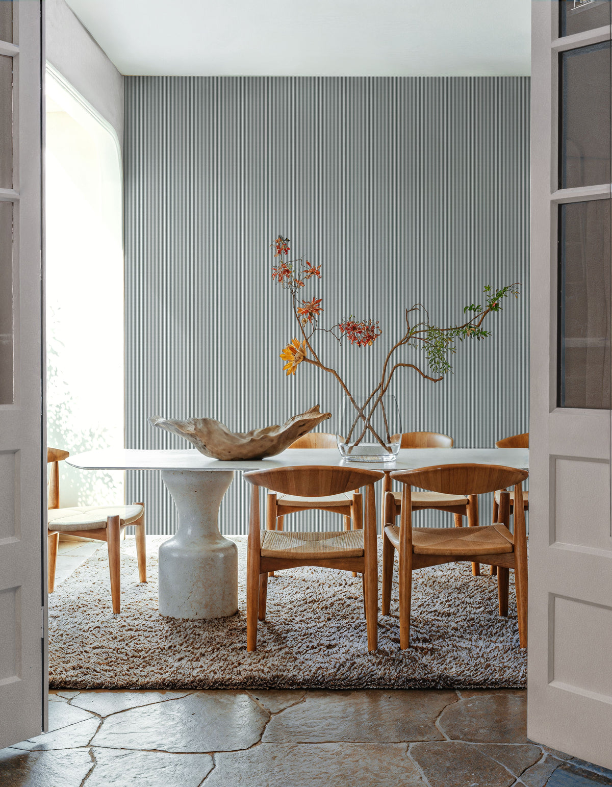 Erie Petite, Pine Mural Wallpaper - room preview 05