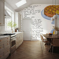 My Apple Pie Recipe Mural Wallpaper - room preview 05