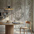 Plant Fantasy Ornament, Beige Mural Wallpaper - room preview 05
