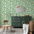 Rainbow Twirls Mural Wallpaper - room preview 05