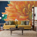Floral Drama XI Mural Wallpaper - room preview 05
