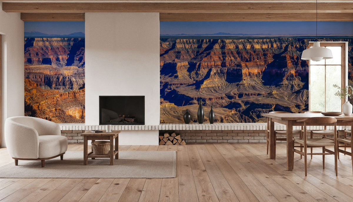 Grand Canyon Line Mural Wallpaper - room preview 05