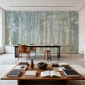 Winter Woodland Mural Wallpaper - room preview 05