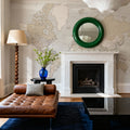 World Map Cities - Lucille Mural Wallpaper - room preview 05