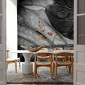 Sunlit Leaf II Mural Wallpaper - room preview 05