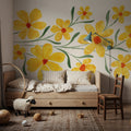 Pretty Blooms II Mural Wallpaper - room preview 05