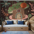 Floralscape Fairies IV Dark Mural Wallpaper - room preview 05