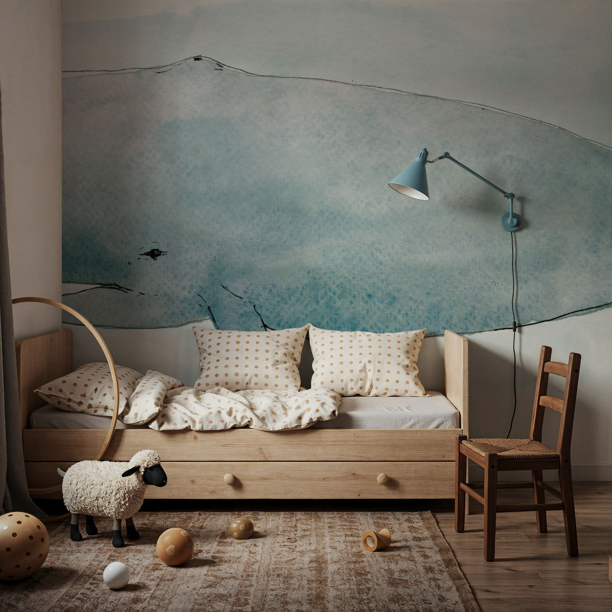 Sea Life V Mural Wallpaper - room preview 05