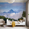 Whitehorse Mountain Mural Wallpaper - room preview 05