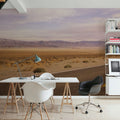 Desert Horizon Journey Mural Wallpaper - room preview 05