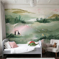 Midsummer Meadow VI Mural Wallpaper - room preview 05