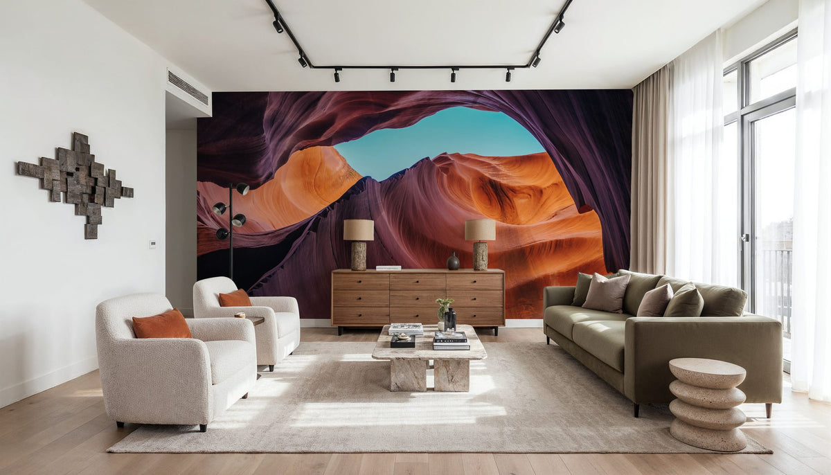 Lower Antelope Canyon Mural Wallpaper - room preview 05