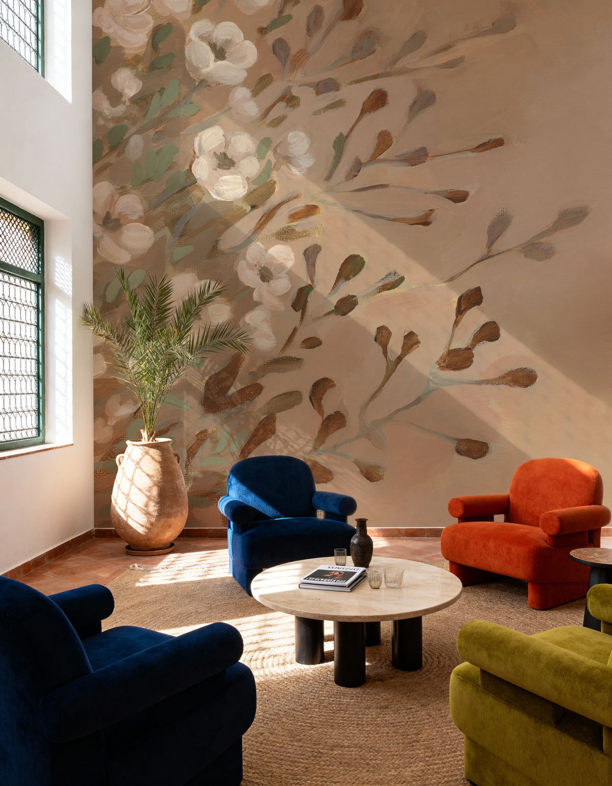 Fawn Meadow Mural Wallpaper - room preview 05