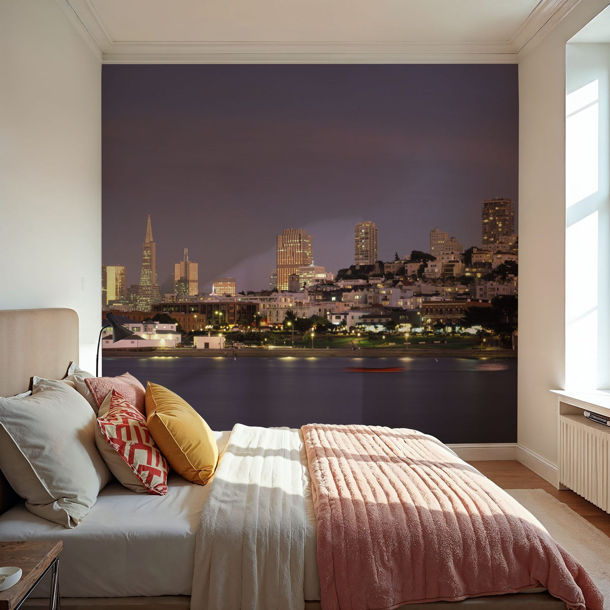 San Francisco Twilight Mural Wallpaper - room preview 05