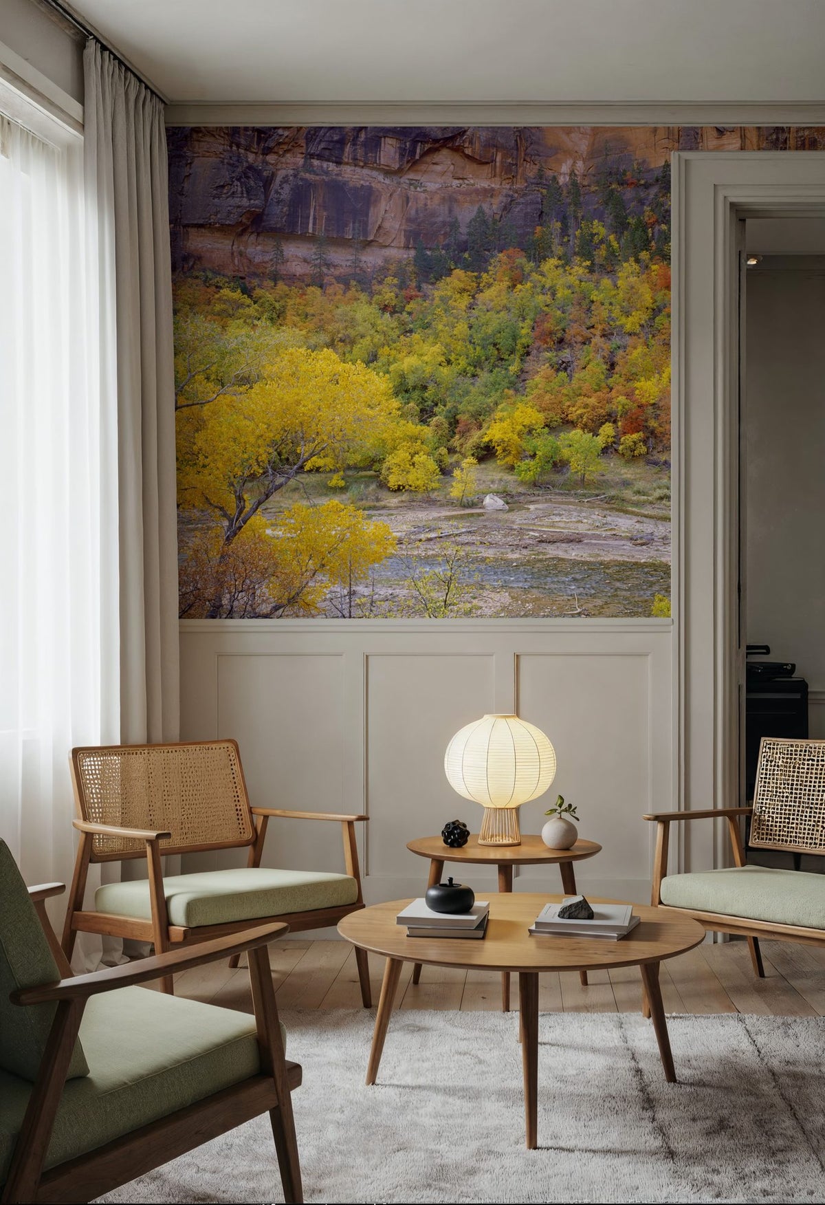 Canyon Autumn Splendor Mural Wallpaper - room preview 05